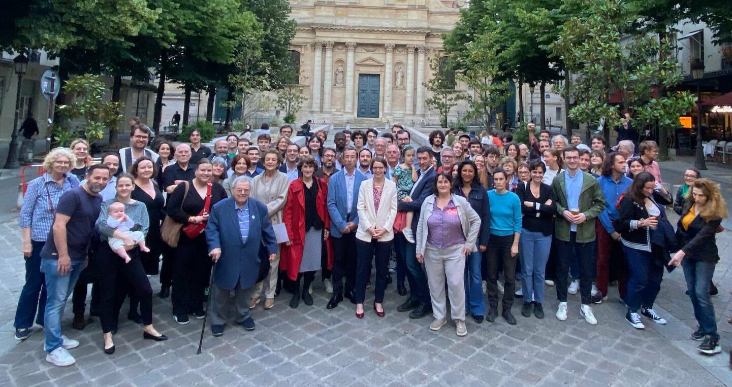 Lancement campagne législatives 2024 au Patio 5 arr