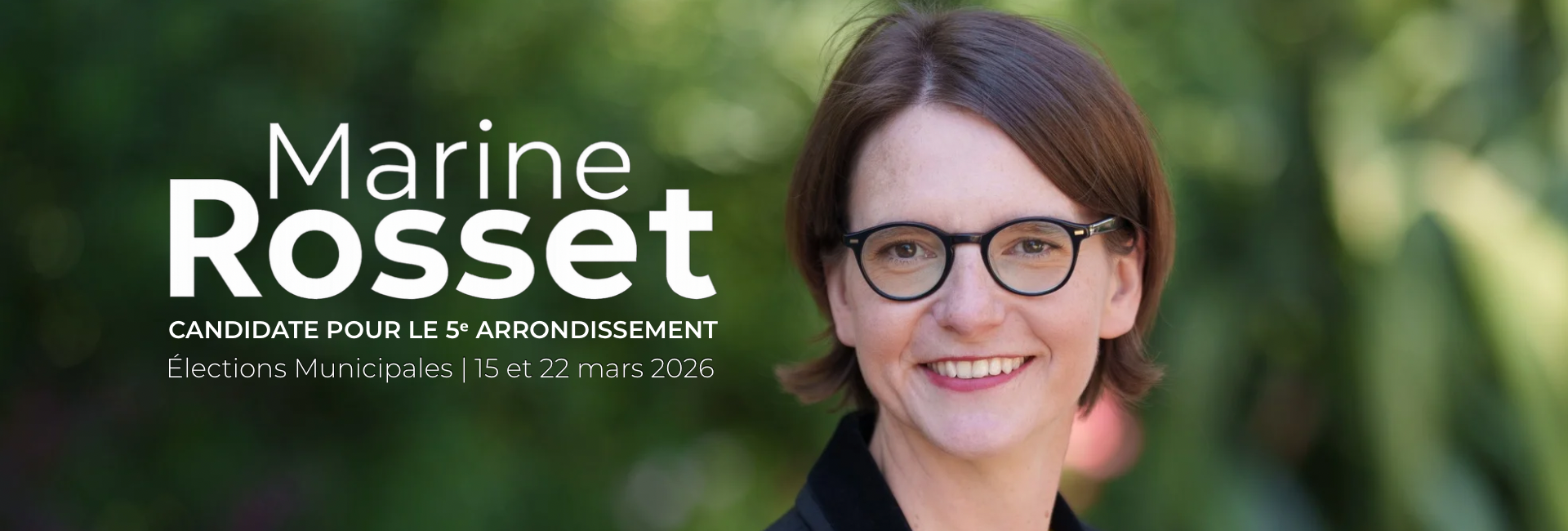 Marine Rosset, Paris 5, Maire, Candidate, Election municipale